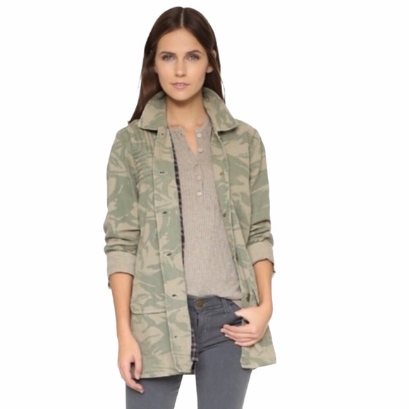 Current/Elliott Jackets & Blazers - Current/Elliott ‘The Foxhunt' Camo Print Jacket